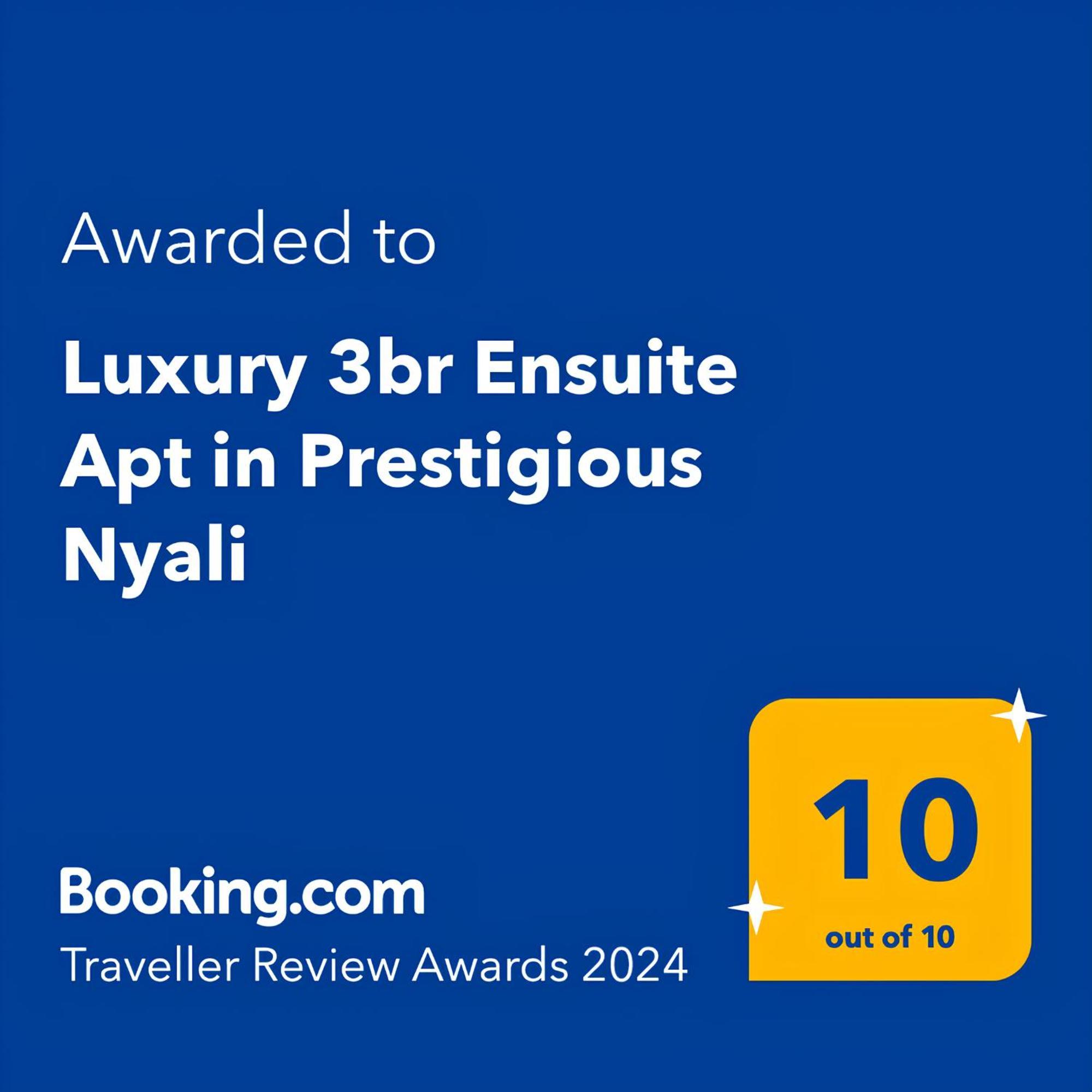 Luxury 3Br Ensuite Apt In Prestigious Nyali Mombasa Bagian luar foto