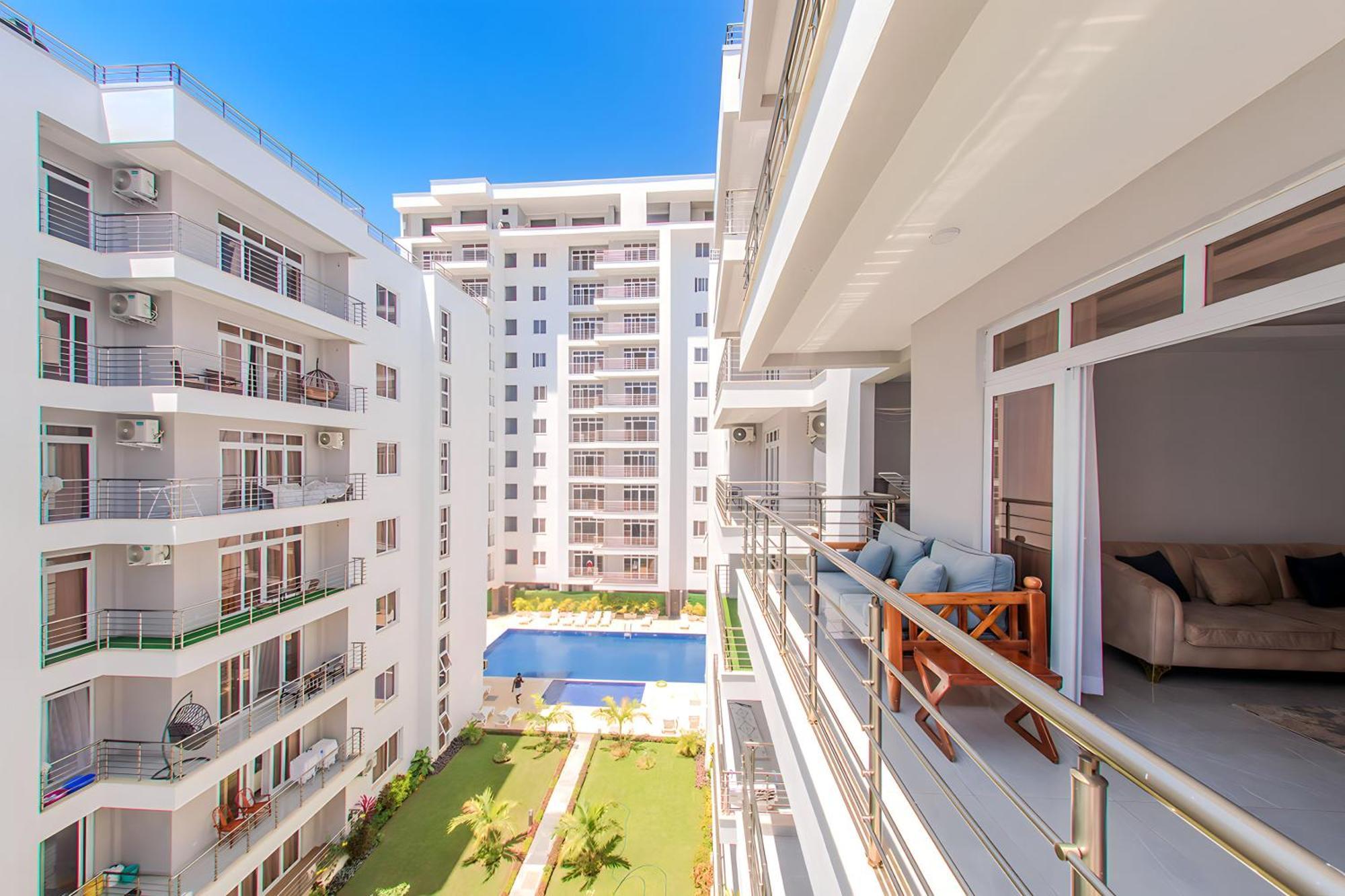 Luxury 3Br Ensuite Apt In Prestigious Nyali Mombasa Bagian luar foto